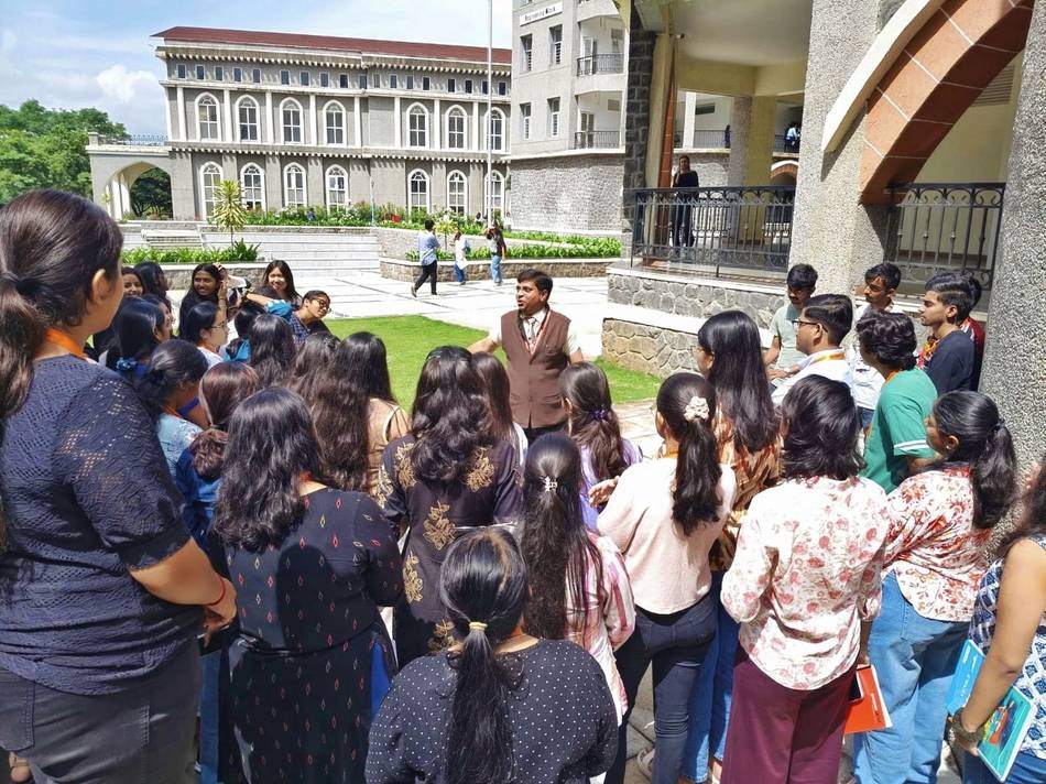Engaging a large student gathering
