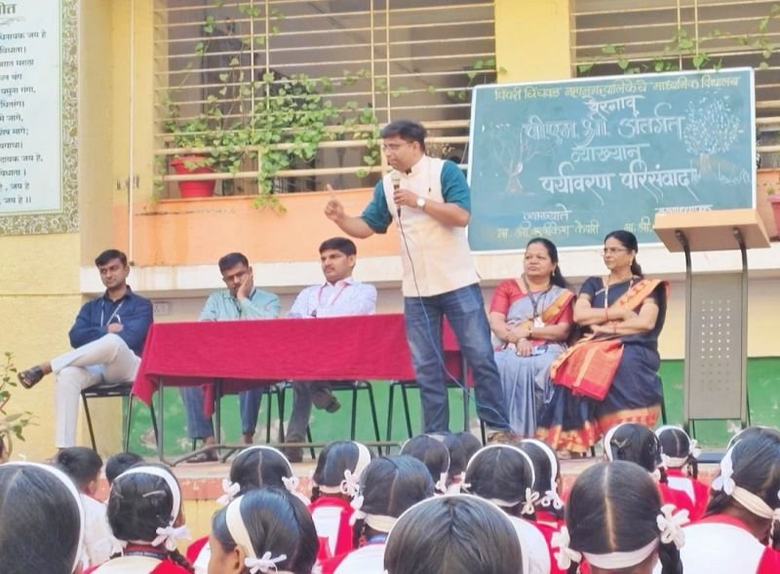 School outreach talk